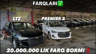 ONIX LTZ VS PREMIER 2 | QANDAY FARQLARI BOR? | 20.000.000GA ARZIYDIMI| AVTOVLOG_UZ