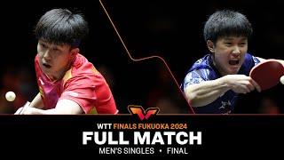 FULL MATCH | Wang Chuqin vs Tomokazu Harimoto | MS F | #WTTFukuoka 2024