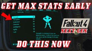 Fallout 4 Next Gen - (Max SPECIAL Stats) Beginning Of Game Special Book Duplication Glitch! *2024*
