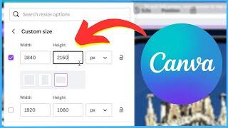 How to RESIZE Images on Canva [Easy Way] | Step-by-Step Tutorial