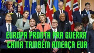 TECEIRA G MUNDIAL, EUROPA CONTRA RÚSSIA E CHINA CONTRA EUA, DECLARAÇÕES BOMBÁSTICAS