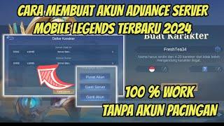 CARA MEMBUAT AKUN ADVANCE SERVER MOBILE LEGEND 2024 | CARA BUAT AKUN ADVANCE SERVER ML TERBARU