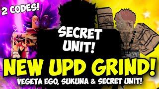 [2 BIG CODES] NEW SECRET UNIT & Sukuna / Vegeta Ego 7 Star CARRIES! | All Star Tower Defense Update