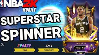 INSANE Pulls In NBA 2K Mobile Superstar Spinner