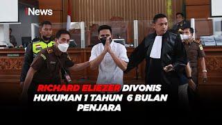 Richard Eliezer Divonis Hukuman 1 Tahun  6 Bulan Penjara #BreakingNews 15/02