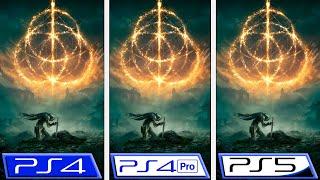 Elden Ring | PS4 - PS4 Pro - PS5 | Graphics & FPS Comparison | beta