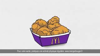 Publicité McDonald's Parlons Peu... Parlons Poulet