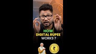 What is Digital Rupee, How It Works? | #mangeshshinde #shorts