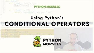 Conditional operators in Python