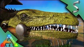 MOSASAURUS & PLESIOSAUR TAMING! DEEP SEA ADVENTURE! - Ark: Survival Evolved [S3E38]