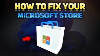 BEST METHOD to FIX the Microsoft Store if it's NOT WORKING! (Windows 10 /11 Tutorial)