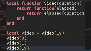 Function return a function? Lua's magic