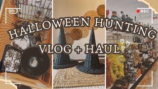 HALLOWEEN HUNTING VLOG & HAUL | MARSHALLS, HOMEGOODS, TJMAXX, KIRKLANDS & TRACTOR SUPPLY