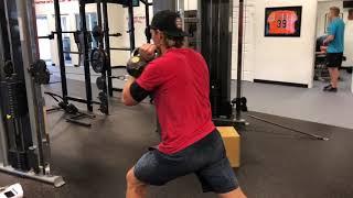 EricCressey.com: Standing 1-arm Cable Row w/Offset Kettlebell Hold