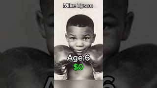 The evolution of Mike Tyson#miketyson #evolution #money #boxing