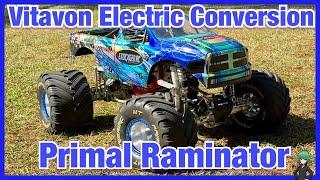 New Vitavon Electric Conversion for Primal RC Raminator with new transmission