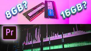 8gb Vs 16gb Ram Rendering Test In Premiere Pro(Gaming Laptop)