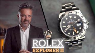 ROLEX Explorer II: it's as quirky as it gets and I got the last one in the Rolex boutique!