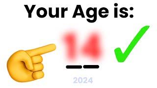 This Video Will Guess Your Age in 2024 