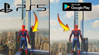 Finally PS5 Like SPIDERMAN GAME For Android || Top 5 SpiderMan high Graphics Offline Game ||Fan Made