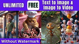 Unlimited Free Text to Image and Image to Video AI Generator | Image to Video Free | Text to image