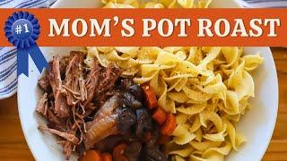 Classic Pot Roast | My Mom's Recipe for Juicy, Tender Beef