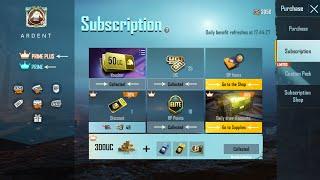 Purchasing Prime & Prime Plus Subscriptions Rewards Vouchers & Details Explained PUBG Mobile