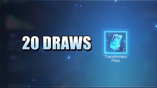 HOW TO DRAW 20 TIMES IN THE TRANSFORMERS EVENT