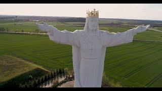 Unique Objects The biggest king Jesus in the world PolandПольша Cамый большой в мире король Иисус