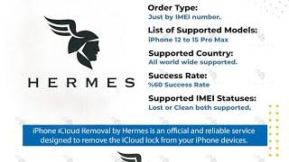 New Hermes Tool 2024 Update Unlocks Your iPhone for Free | how to unlock iphone|remove icloud