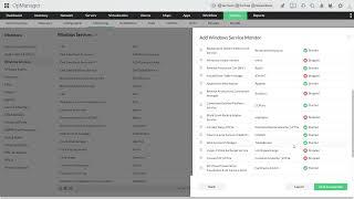 How to use OpManager to monitor your Windows services