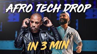 Afro Tech Drop in 3 Minutes | Like Moojo & Da Capo | Afro House Tutorial