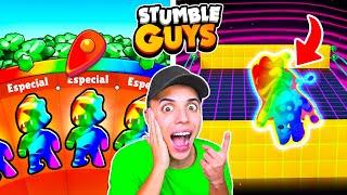 COMPRÉ RULETAS y CONSEGUÍ la SKIN MÁS BONITA de STUMBLE GUYS! 