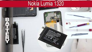 How to replace     Battery Nokia Lumia 1320 RM-994, RM-995, RM-996