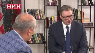 Posle sedam godina Vučić govori za NIN