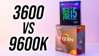 AMD Ryzen 5 3600 vs Intel i5-9600K - CPU Comparison