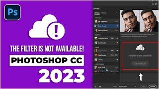 Neural Filters not Downloading Photoshop 2023 - How to fix photoshop error - Problem Solved