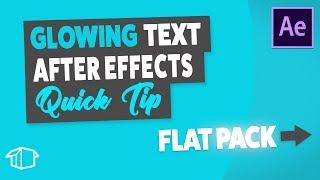 Highlight Text Wipe - After Effects Tutorial Quick Tip