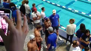 Caeleb Dressel Brings Down the House (with Bruno Fratus and Michael Andrew)