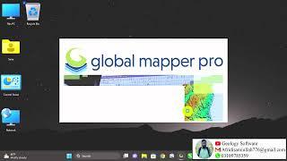 How to digitized a map in Global Mapper.