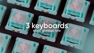 Glorious Lynx Stock on 3 Keyboards - Sounds