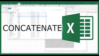 Excel CONCATENATE Function: Combine Text Strings or Cells into One Cell | Excel in Minutes