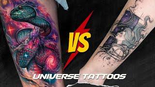 100+ Universe Tattoos You Need To See!