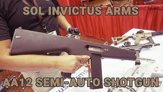 The civilian ready AA12 shotgun from Sol Invictus Arms