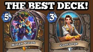 We were right all along! Concierge Druid is the BEST DECK in the game!