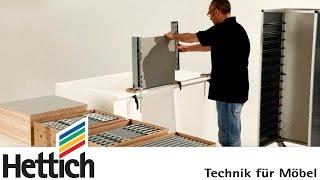 ArciFit 100 : aide au montage pour les tiroirs ArciTech de Hettich