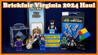 Brickfair Virginia 2024 Custom Lego Haul - Citizen Brick Misprints, Lego Fallout Parts and More