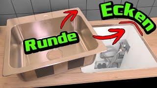 Edelstahl Küchenspüle einbauen | # IKEA #Einbauspüle