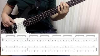 Rolling in the deep (Bass cover with tabs 003)