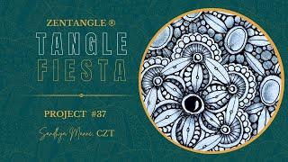 Tangles RUMPUS, MOONPIE, DAY-ZEE Tangle Fiesta #37